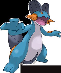 Swampert Pokédex: stats, moves, evolution & locations.